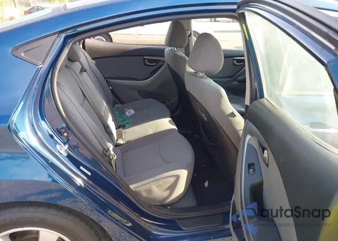 2014 Hyundai Elantra Se z USA, uszkodzony, nr VIN KMHDH4AE5EU215736